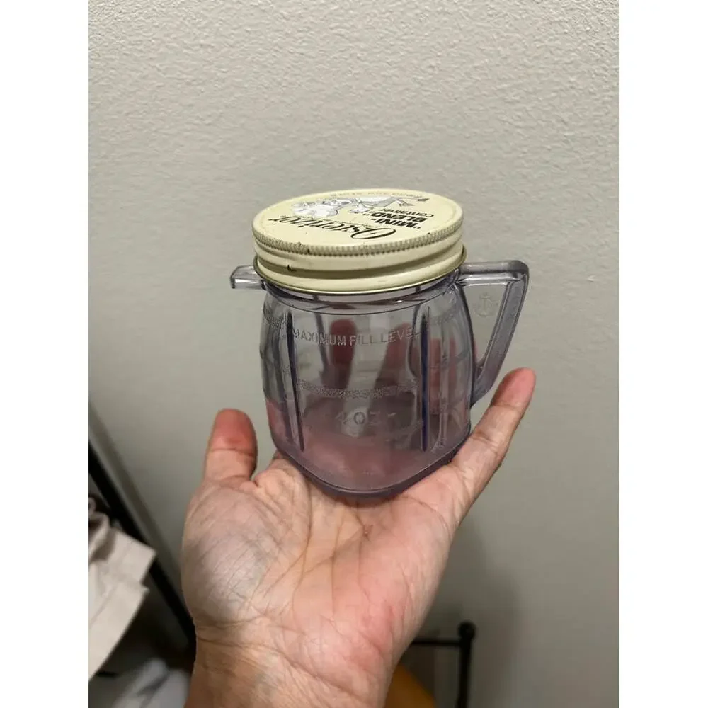 Vintage Osterizer Mini-Blend Container with Lid